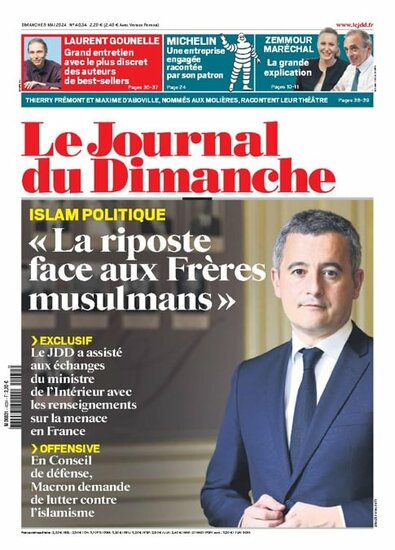 Le Journal du Dimanche Newspaper