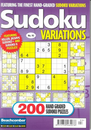 Sudoku Variations Magazine