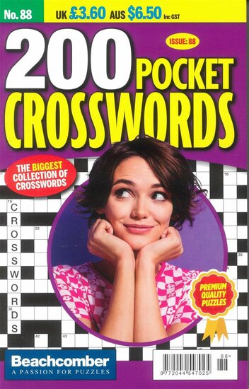 200 Pocket Crosswords Magazine