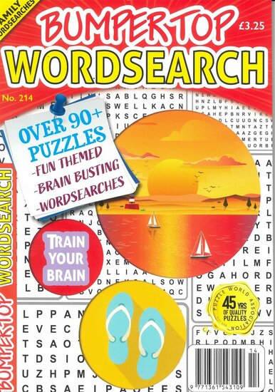 Bumper Top Wordsearch Magazine