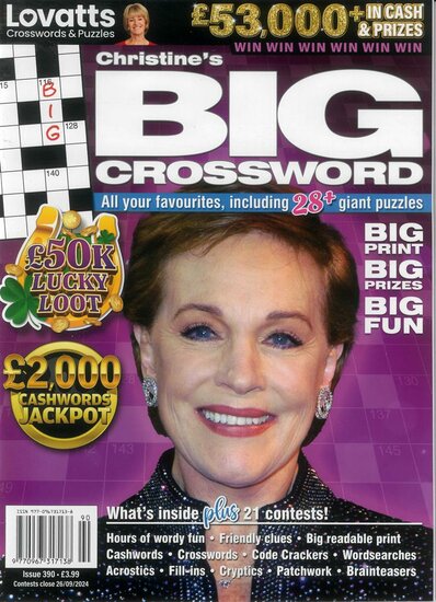 Lovatts Big Crossword Magazine