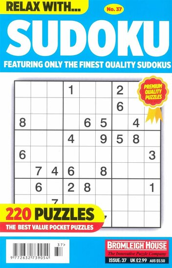 Relax With Sudoku Magazine