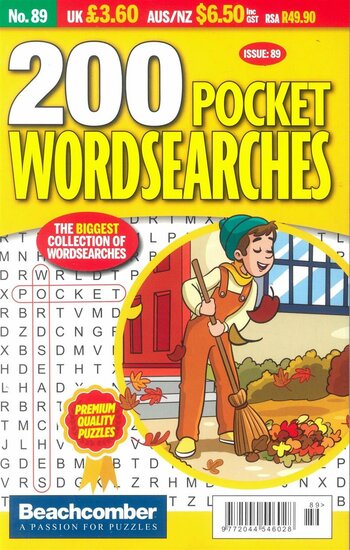 200 Pocket Wordsearches Magazine