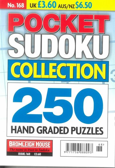 Pocket Sudoku Collection Magazine