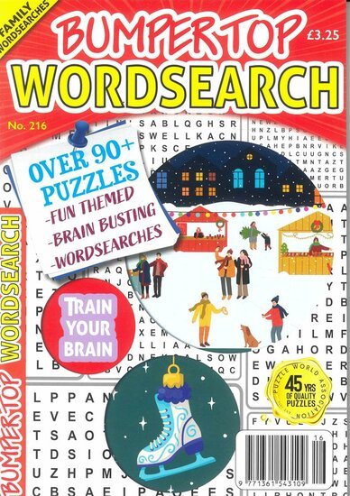 Bumper Top Wordsearch Magazine