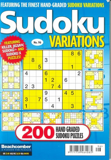 Sudoku Variations Magazine