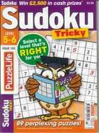 Puzzlelife Sudoku Tricky 5-6 Magazine